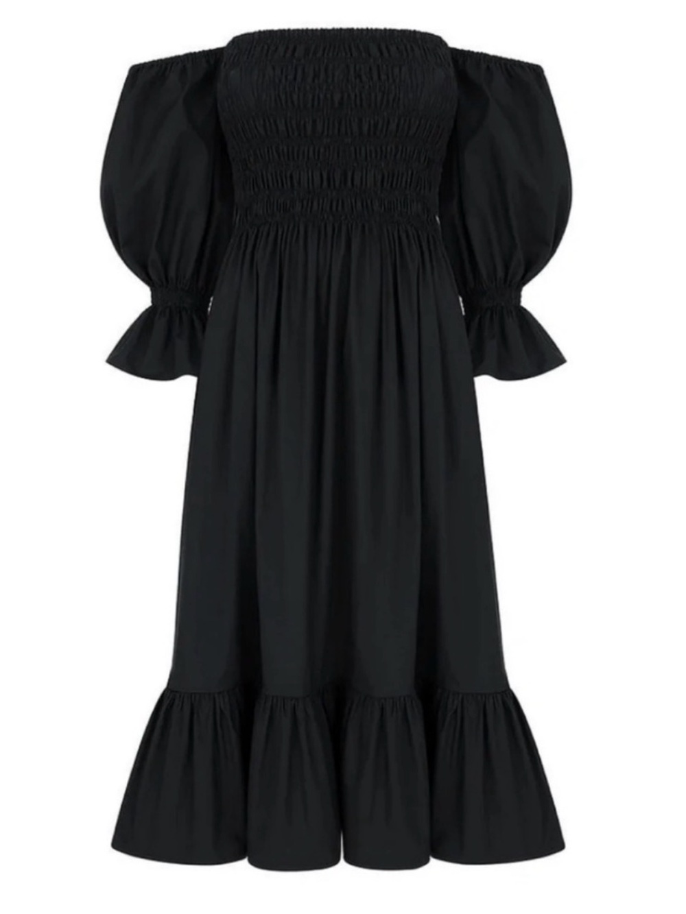 Monica Nera Isabel Dress In Black